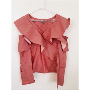 Asymmetrical Gingham Top